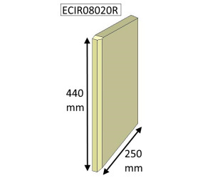 ECIR08020R Parkray Right Side Brick  |  Aspect 8 (NON Eco) 